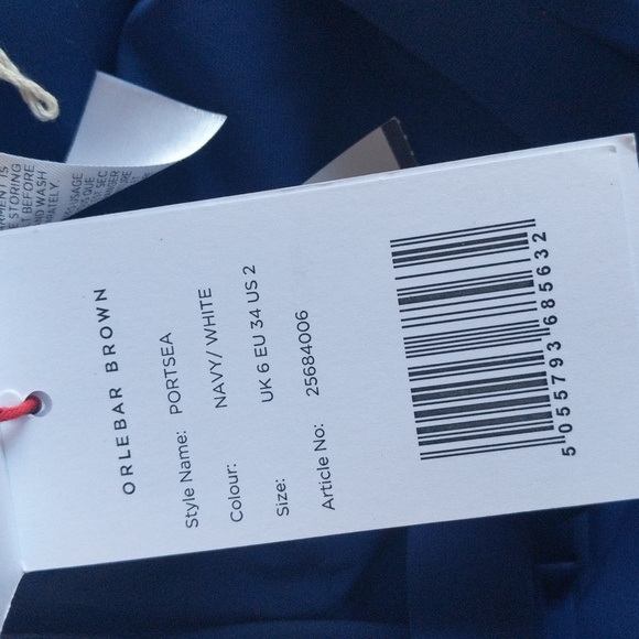 NWT Orlebar Brown Blue 💙Bond One-Piece Swimsuit - Picture 10 of 13